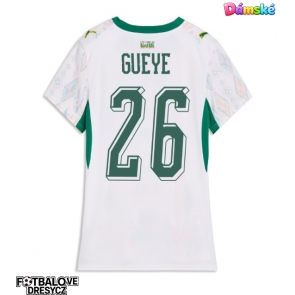 Senegal Pape Gueye #26 Dámské Domácí Dres MS 2026 Krátký Rukáv